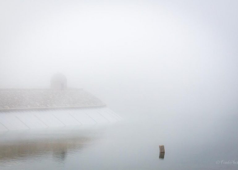 Mont-Saint-Michel in the mist