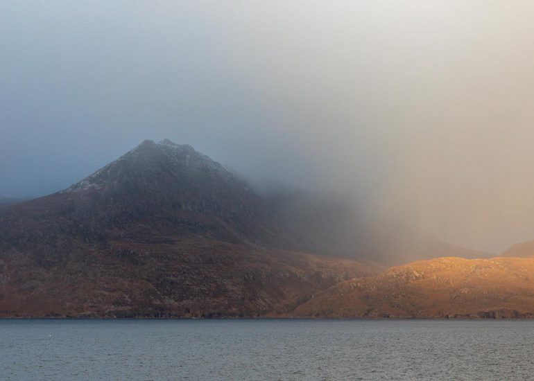 Entering loch Broom in the direction of Ullapool, Wester Ross