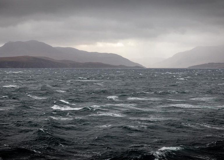 Entering loch Broom in the direction of Ullapool, Wester Ross