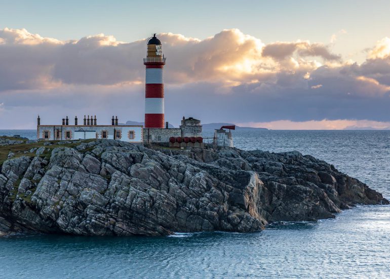Harris Island, view to Skye