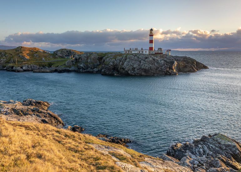 Harris Island, view to Skye