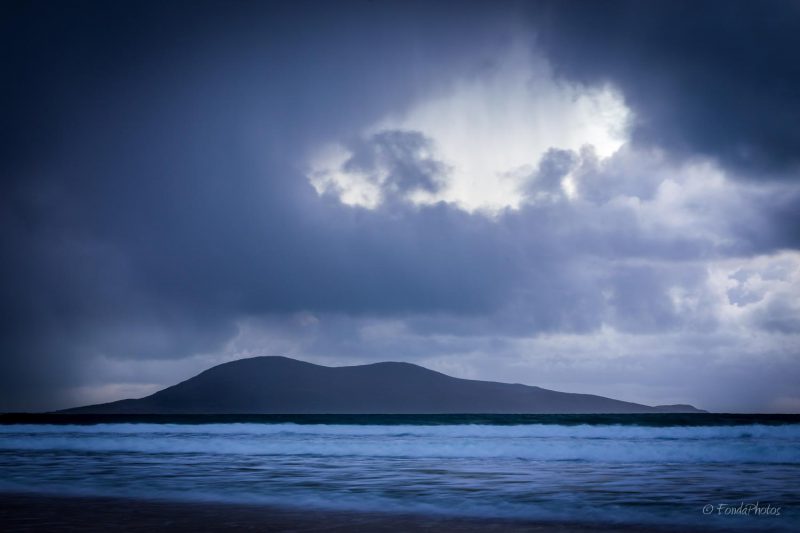Harris Island, view to Skye