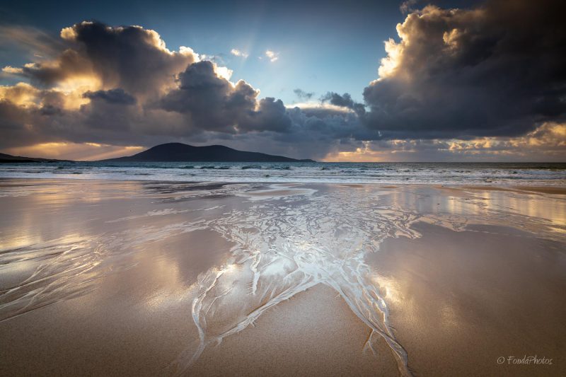 Harris Island, view to Skye