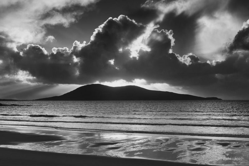 Harris Island, view to Skye