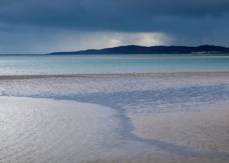 Harris Island, view to Skye
