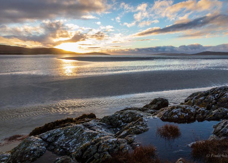 Harris Island, view to Skye