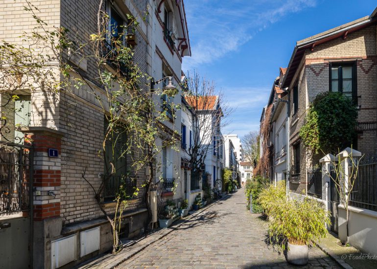 Montmartre, rue Poulbot, Paris