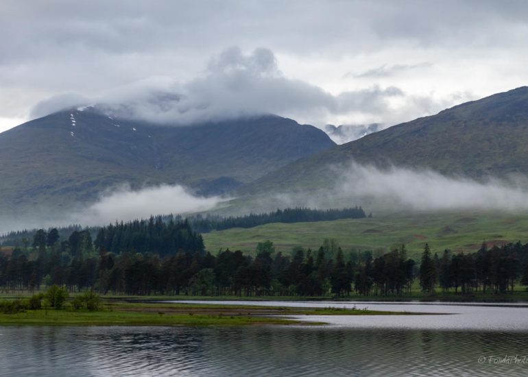 Loch Tulla, close to Glencoe, Scotland