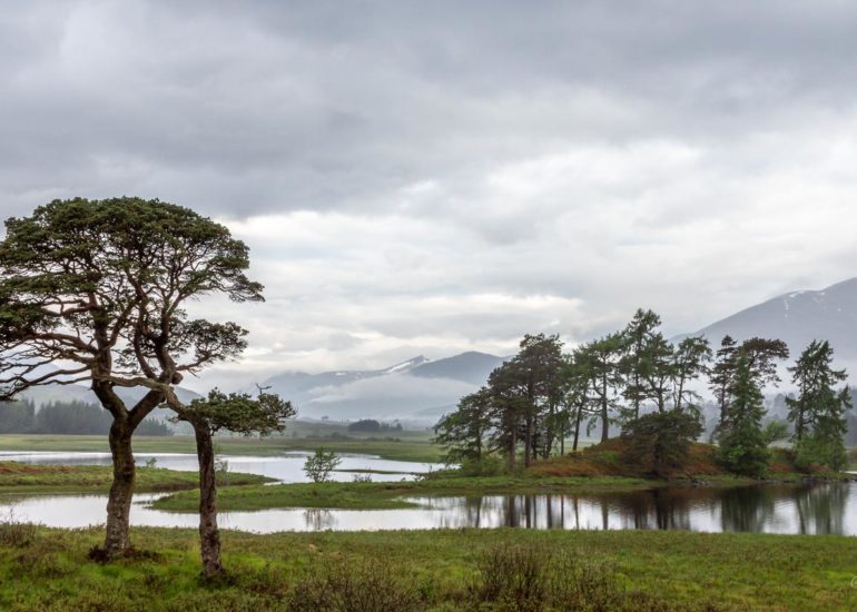 Loch Tulla, à proximité de Glencoe, Ecosse