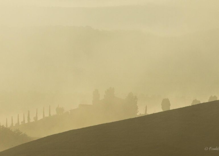 Mont-Saint-Michel in the mist