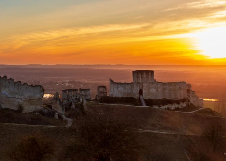 Chateau Gaillard, Les Andelys, Normandy