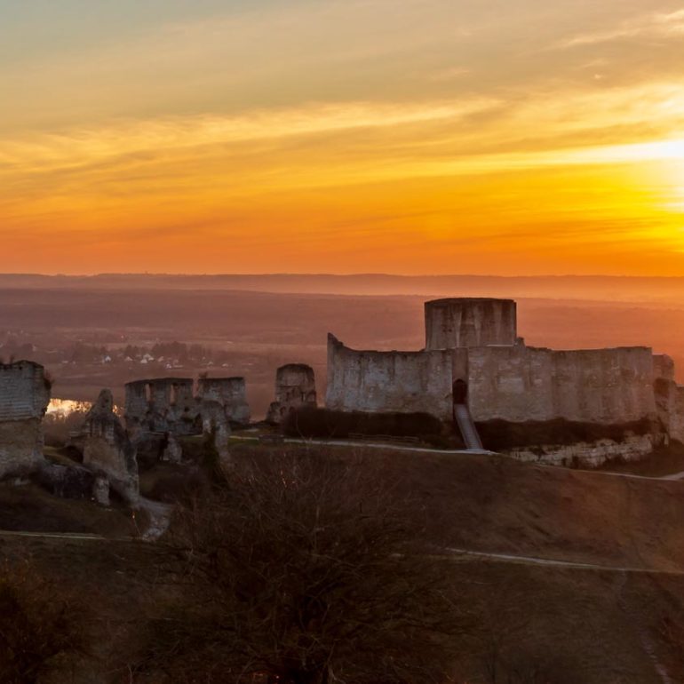 Chateau Gaillard, Les Andelys, Normandy