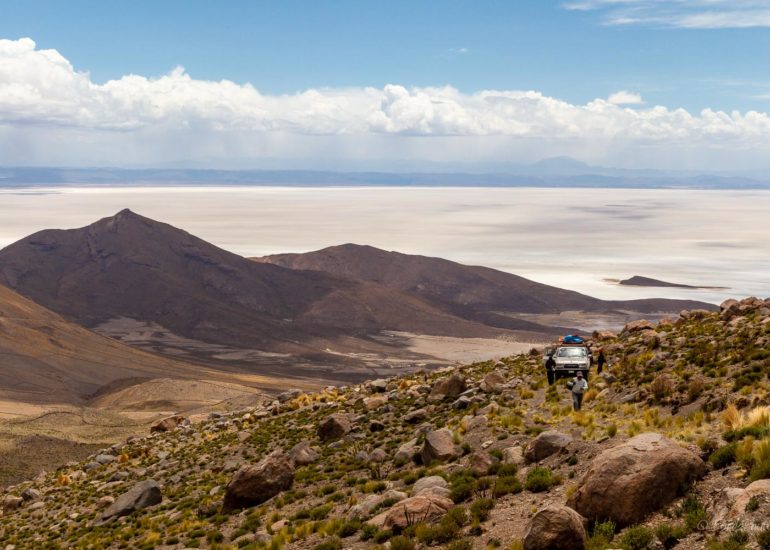 Sunrise, Salar de Uyuni, Bolivia