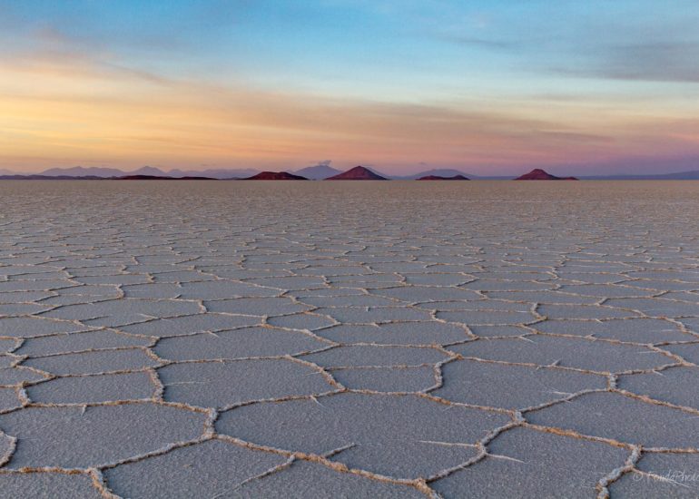 Sunrise, Salar de Uyuni, Bolivia