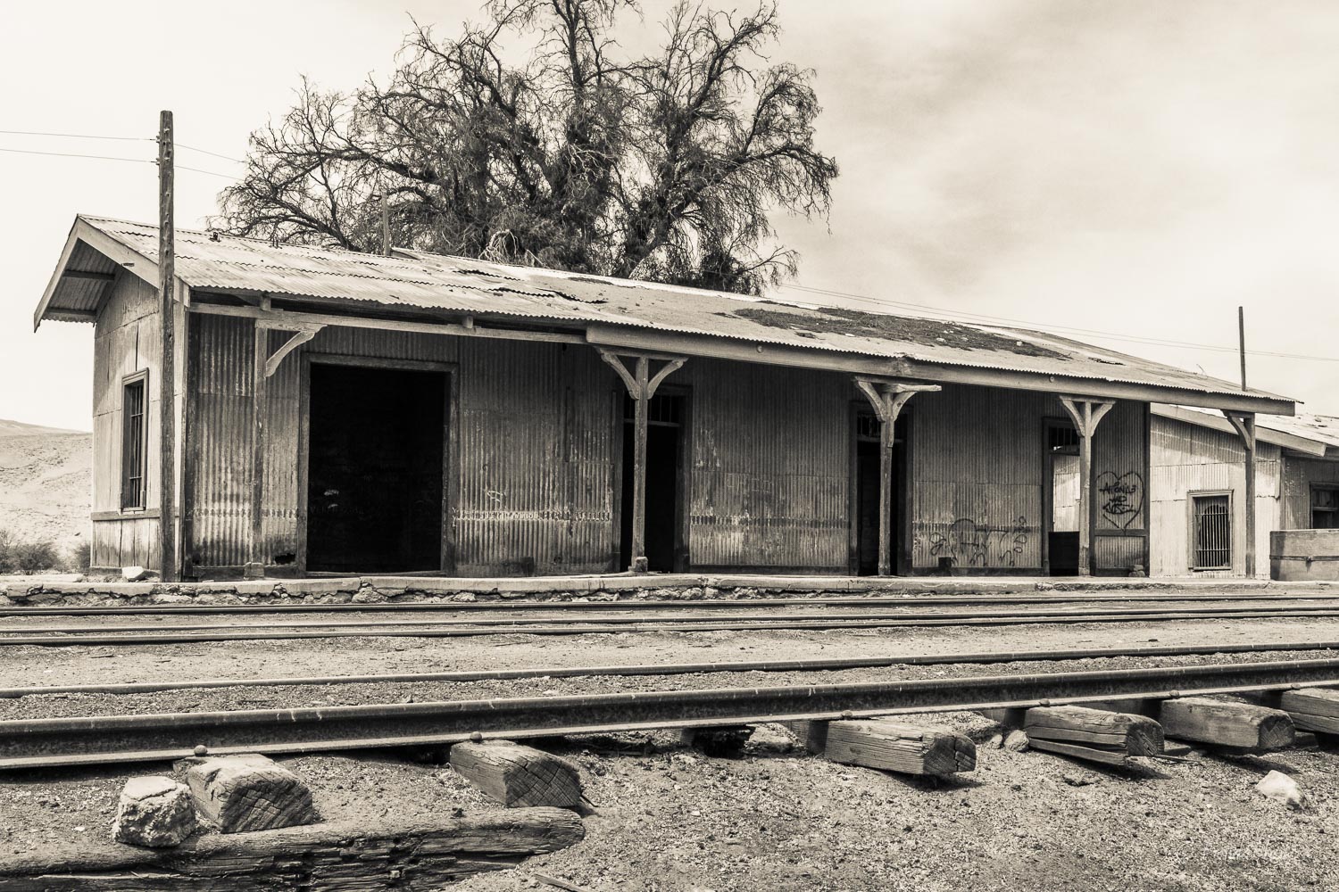 Abandonned train station, Quillagua