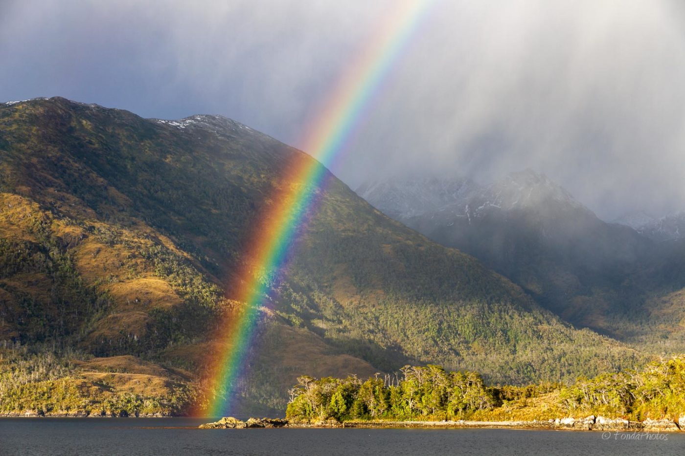 Seno de Agostini, Mount Buckland, Strait of Magellan