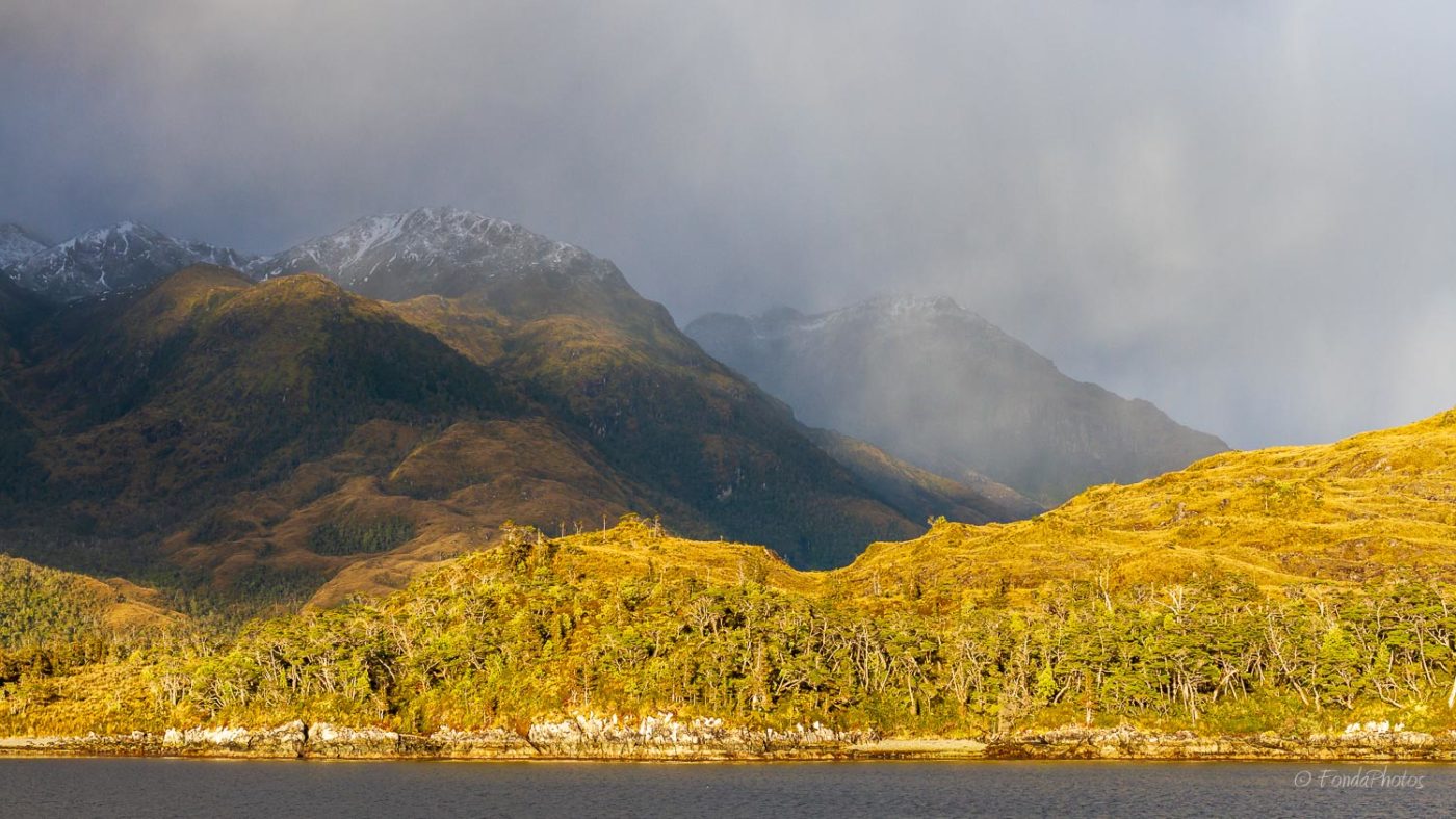 Seno de Agostini, Mount Buckland, Strait of Magellan