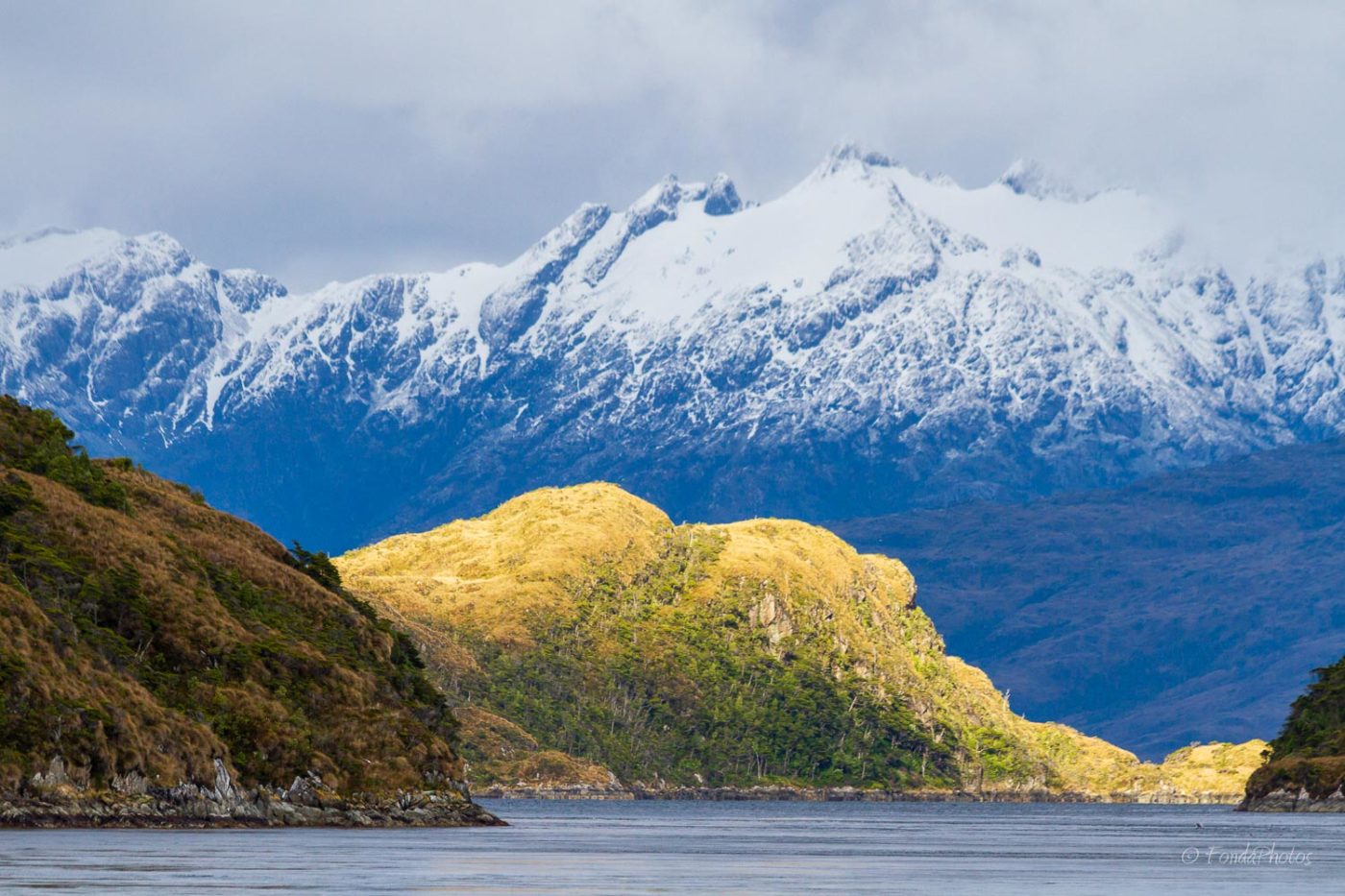 Seno de Agostini, Mount Buckland, Strait of Magellan