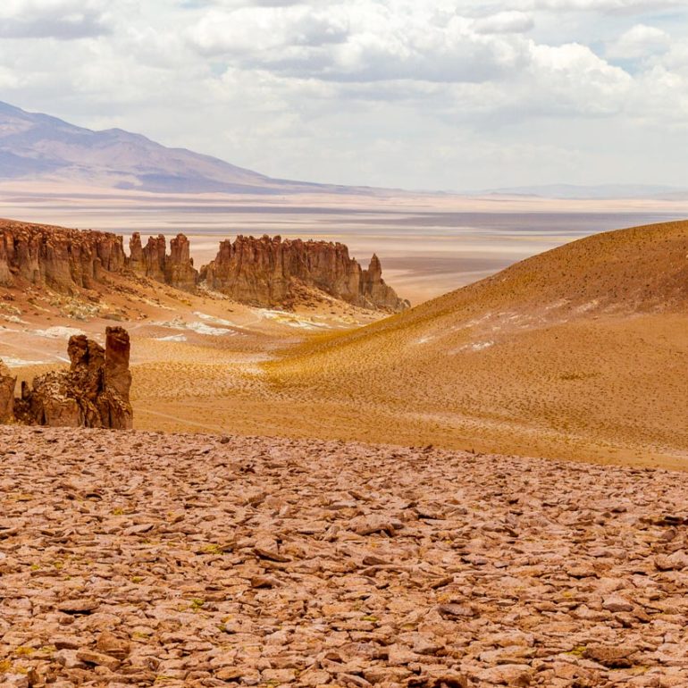 Catedrales de Tara, Salar de Tara, Los Flamencos National Reserve
