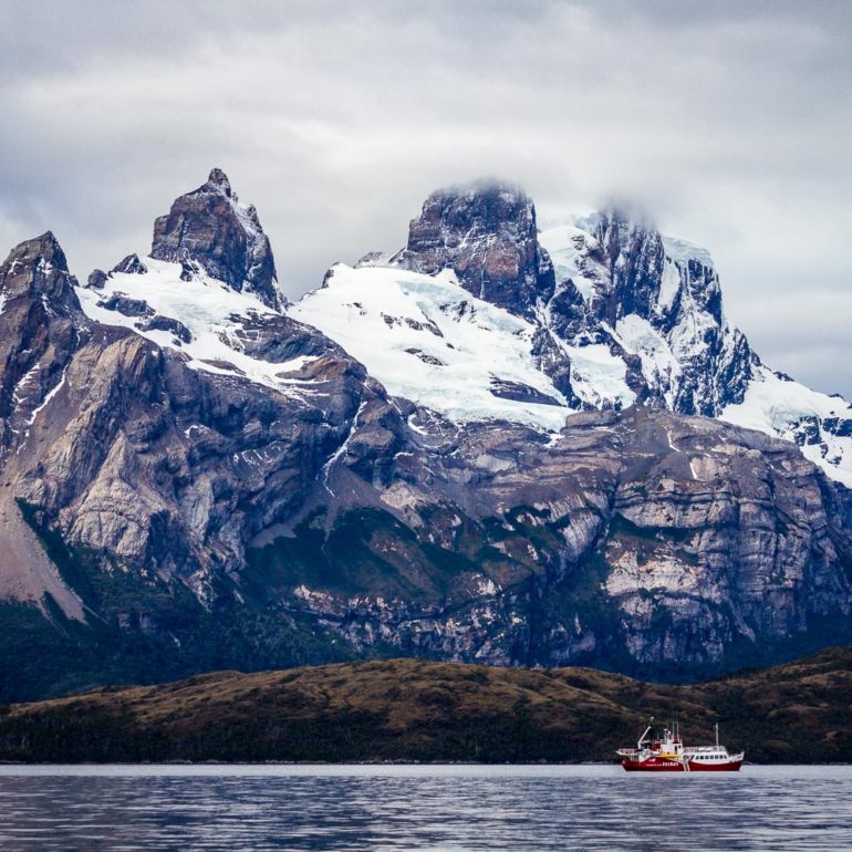 Seno de Agostini, Mount Buckland, Strait of Magellan