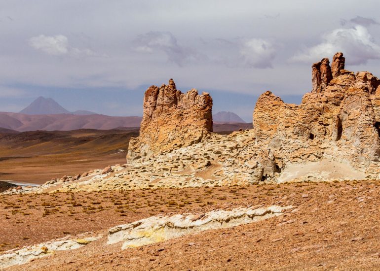 Catedrales de Tara, Salar de Tara, Los Flamencos National Reserve