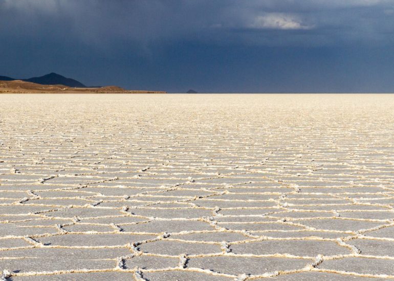 Sunrise, Salar de Uyuni, Bolivia