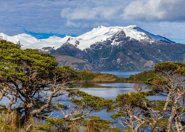 Seno de Agostini, Mount Buckland, Strait of Magellan
