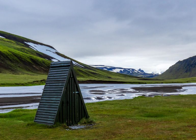 Hut, Landmannalaugar, Iceland