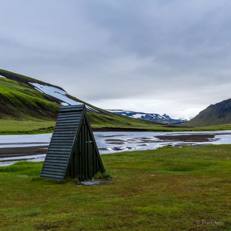 Hut, Landmannalaugar, Iceland