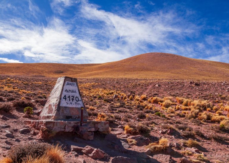 Route 52 towards Salinas Grandes, NOA, Argentina