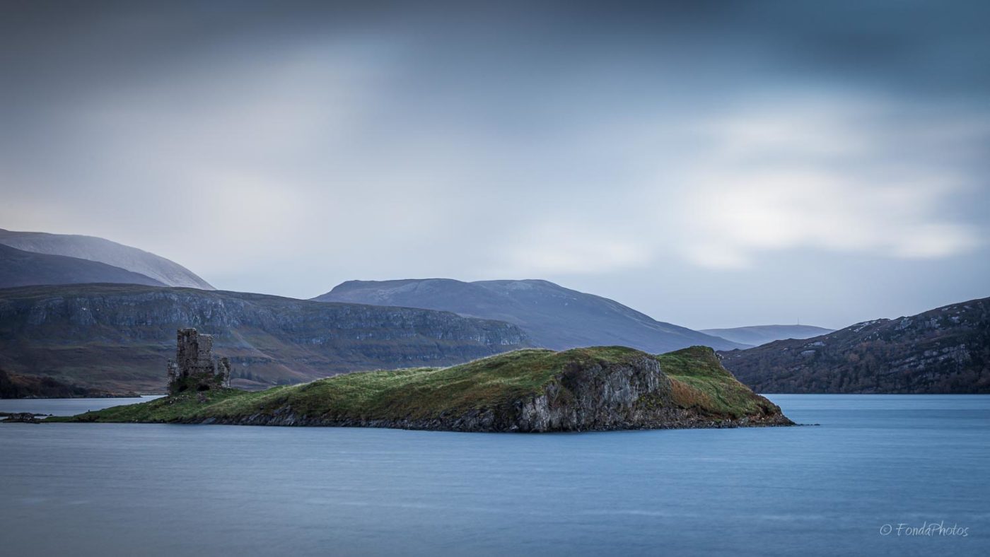 Old road bridge over Unapool Burn