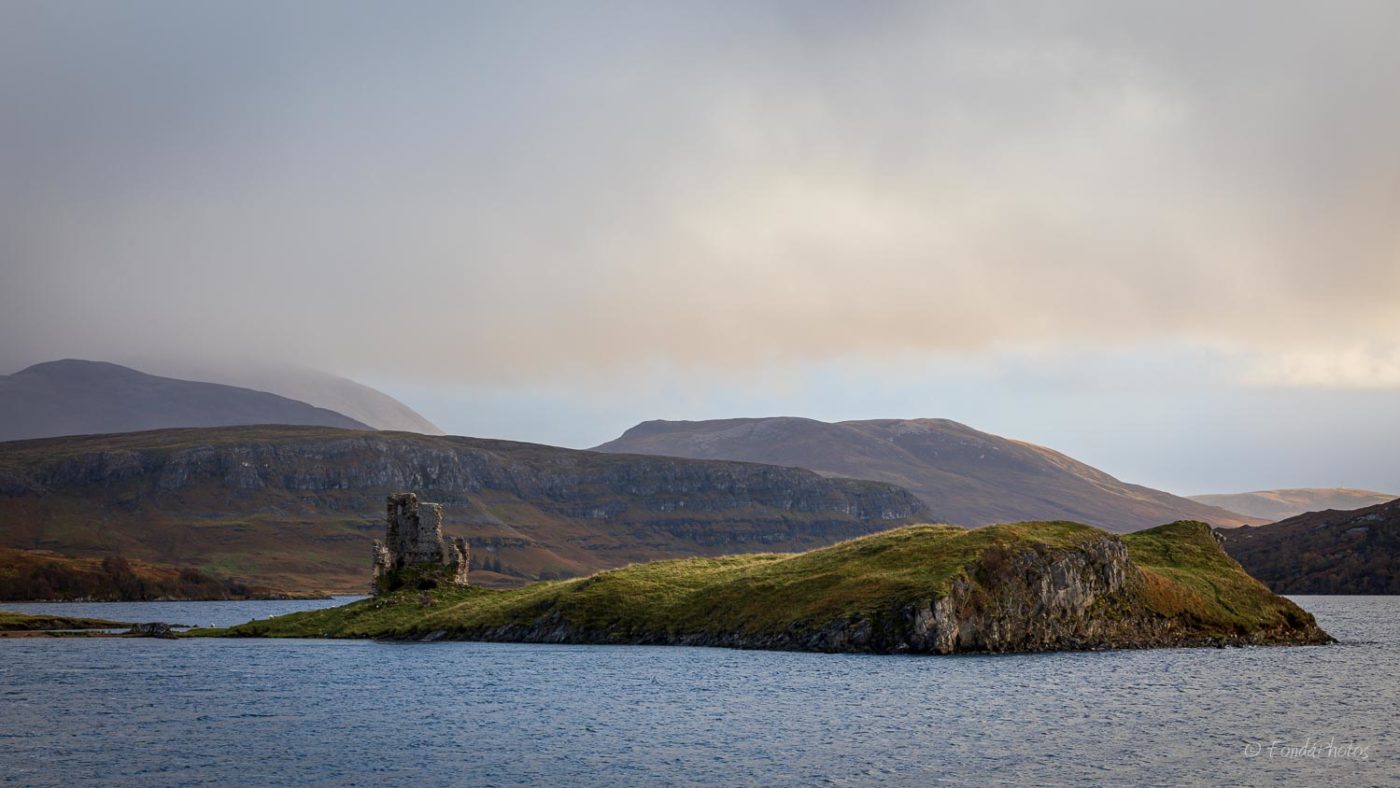 Old road bridge over Unapool Burn