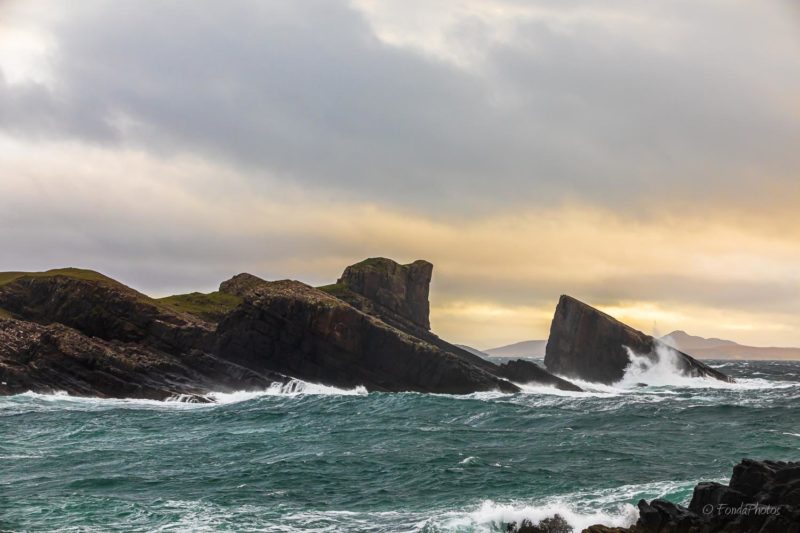 Old road bridge over Unapool Burn