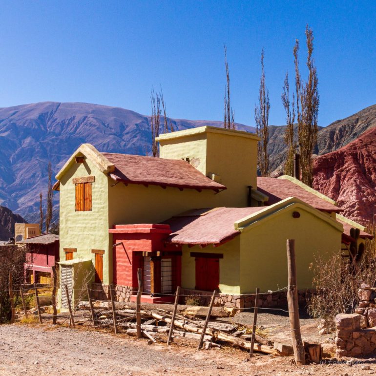 Route 52 towards Salinas Grandes, NOA, Argentina