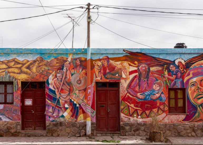 Route 52 towards Salinas Grandes, NOA, Argentina