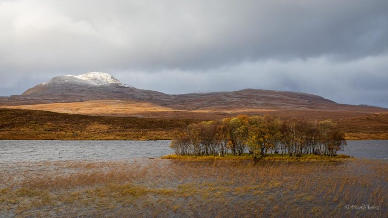 Old road bridge over Unapool Burn