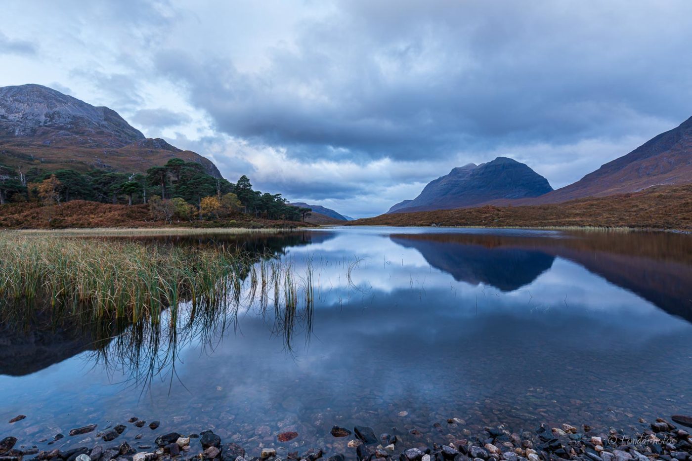 Entering loch Broom in the direction of Ullapool, Wester Ross