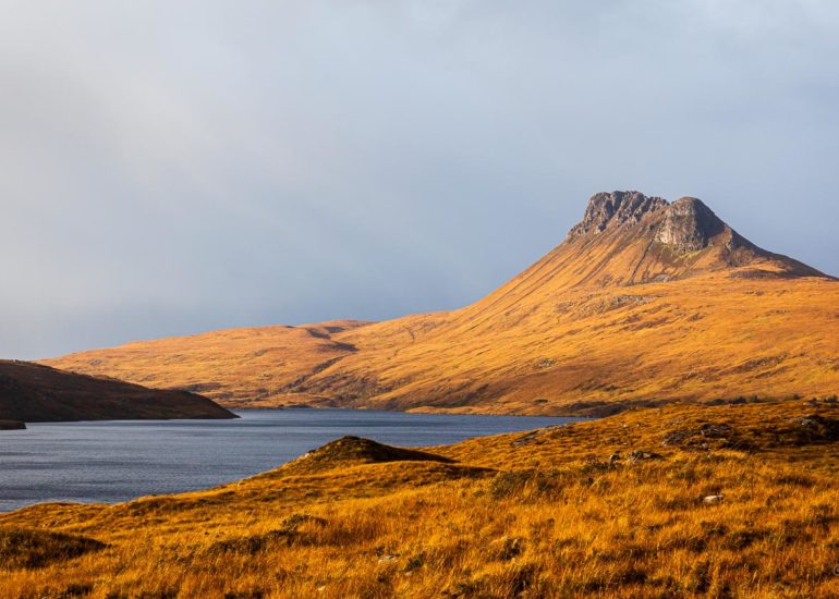 Old road bridge over Unapool Burn