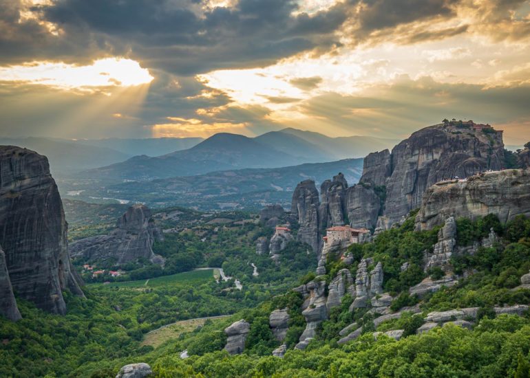 Météores, Grèce