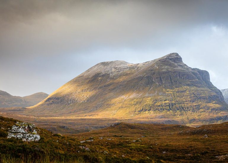 Old road bridge over Unapool Burn