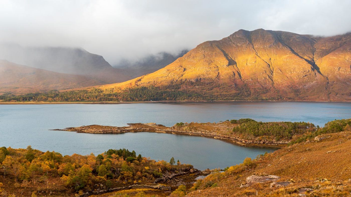 Entering loch Broom in the direction of Ullapool, Wester Ross
