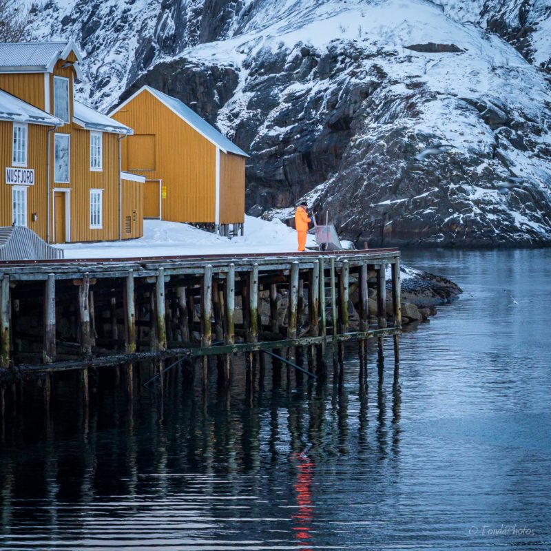 Red rorbu, Hamnoy, Lofoten