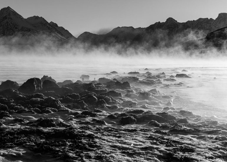 Mont-Saint-Michel in the mist
