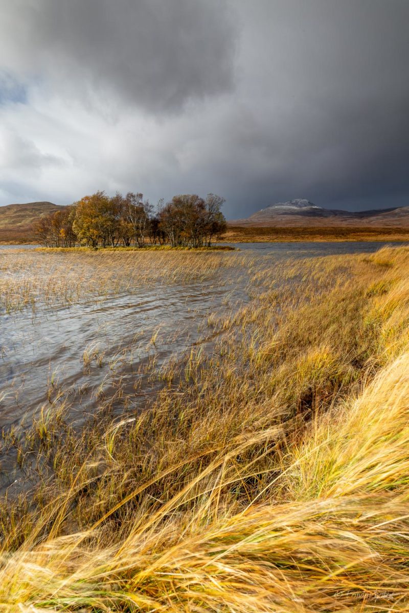 Old road bridge over Unapool Burn