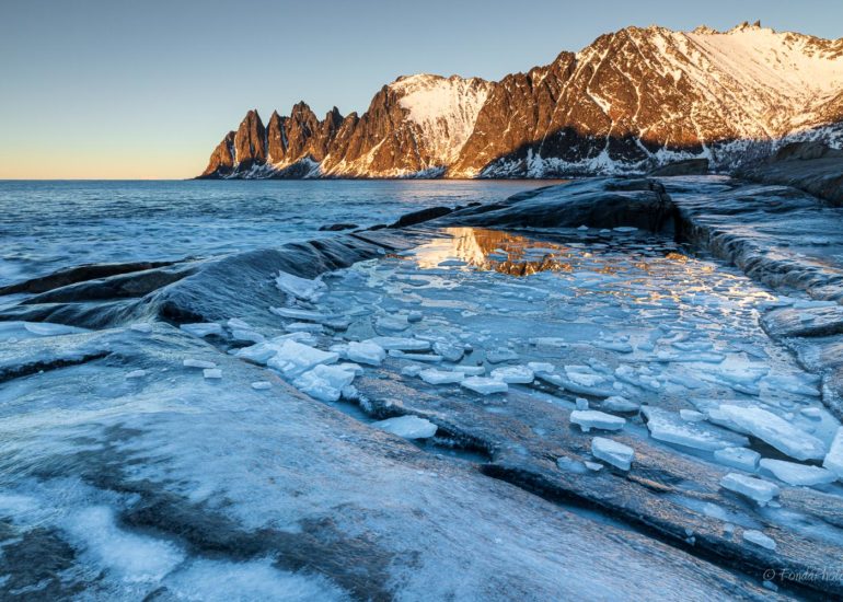 Devil's Teeth from Ersfjord, Senja