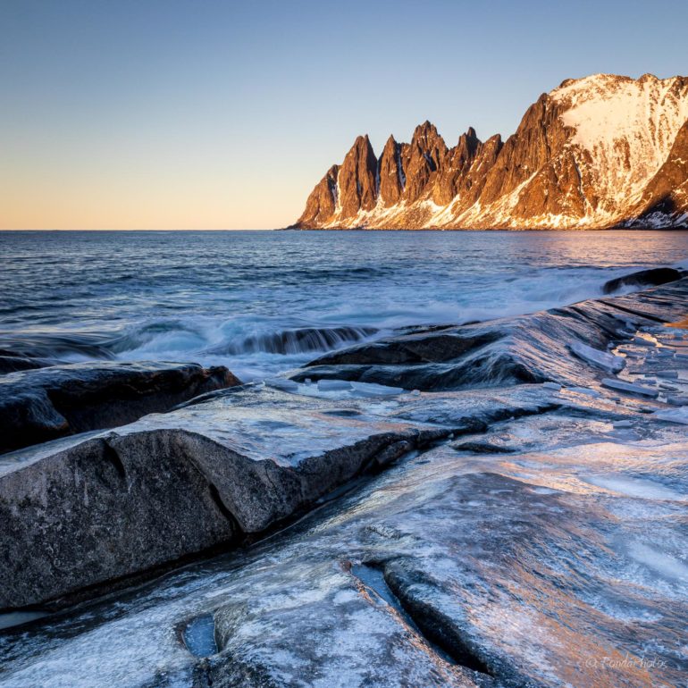 Devil's Teeth from Ersfjord, Senja