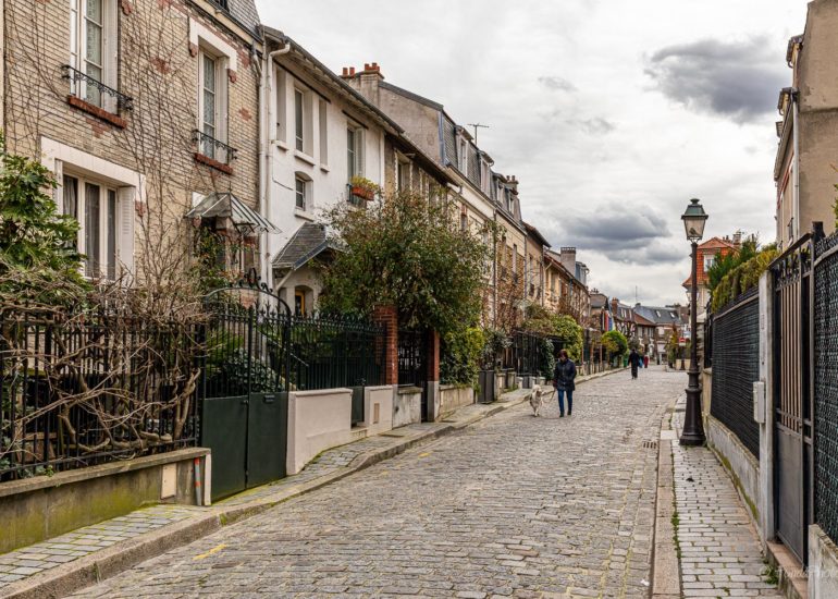 Montmartre, rue Poulbot, Paris