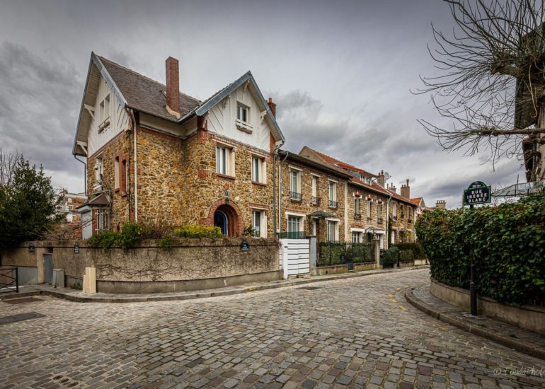 Montmartre, rue Poulbot, Paris