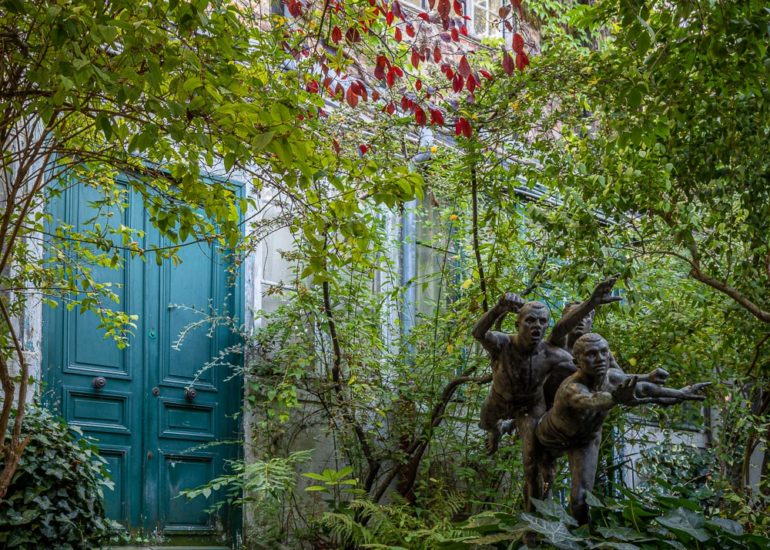 Montmartre, rue Poulbot, Paris