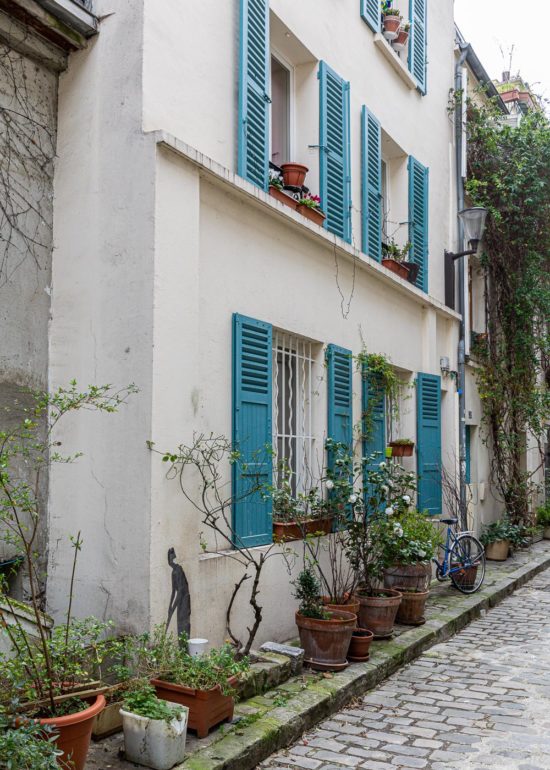 Montmartre, rue Poulbot, Paris